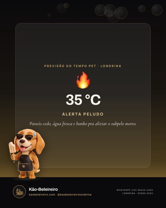 35 °C — ALERTA PELUDO